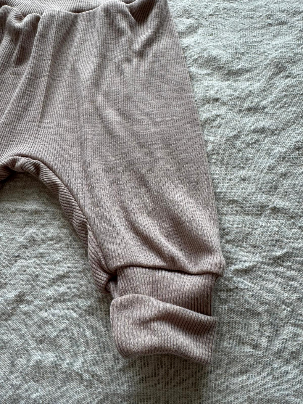 Hose aus Wolle/Seide - Einfarbig